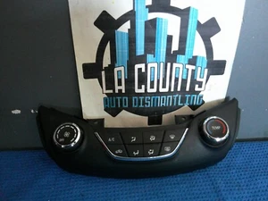 16-18 39028880 Heater AC Controls Chevy Cruze Without Auto Climate Control *A9 - Picture 1 of 3