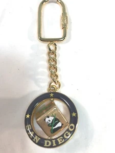 Schlüsselanhänger Neu: San Diego, Mitte dreht sich mit Bildern von Zootieren - Bild 1 von 2