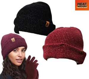 Mujeres Damas Gorro Aislado Térmico Chenilla Invierno Cálido Vellón 2.5 TOG - Imagen 1 de 3