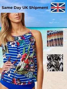 Top de chifón Moontide para cubrir la playa trajes de baño tops de baño ropa de playa - Imagen 1 de 4