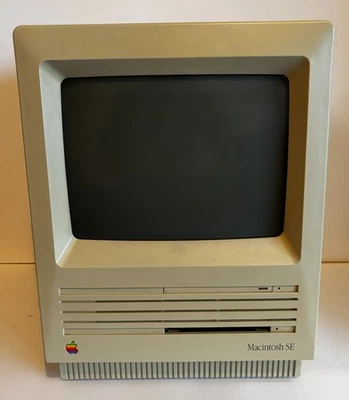 Apple Macintosh SE (1987) • 1 MB RAM • 800 KB Disk • 20 MB HDD • Vintage Retro - Bild 1 von 4