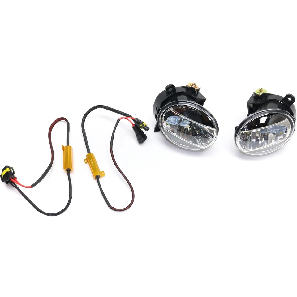 Luz antiniebla tipo LED para Audi A4 Quattro 2009-2012 par lente transparente diestro y derecho Foto 1 de 4