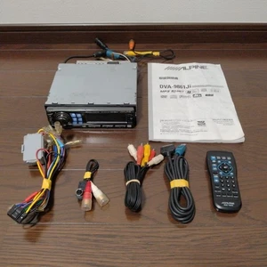Alpine DVA-9861Ji Lettore DVD CD Unità principale audio per auto nel cruscotto Giappone - Foto 1 di 7