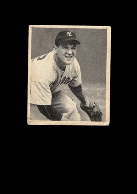 1948 Bowman Set-Break # 14 Allie Reynolds RC LOW GRADE (crease) *GMCARDS* - Image 1 of 2