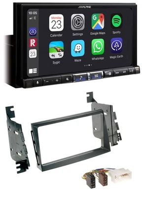 Alpine 2DIN DAB USB MP3 Bluetooth Autoradio für Hyundai Azera Japan USA Grandeur - Bild 1 von 4