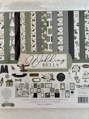 Echo Park Collection Kit 12"X12"- Wedding BELLS Foto 1 de 2
