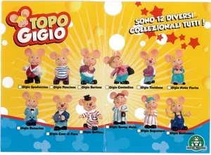 CONTADINO TOPO GIGIO PERSONAGGIO 3D ALTEZZA 6 CM NUOVO - Picture 1 of 2