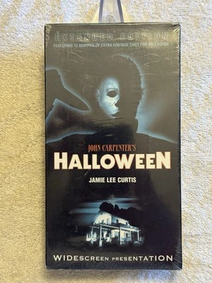 Halloween VHS Special Extended Edition w/ Footage Shot for TV John Carpenter NEW - Image 1 of 4