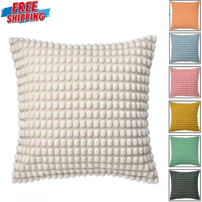 IKEA SVARTPOPPEL Cushion Cover 50x50cm Decorative Throw Pillow for Sofa Bed - Image 1 of 2