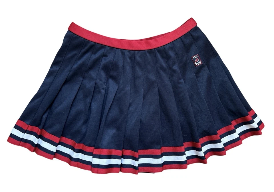 Falda corta Limited Too Girl’s talla 12 Y2K Varsity Cheer roja blanca azul años 2000 Foto 1 de 4