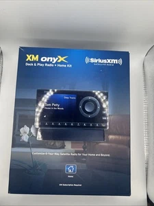 Radio Satelital Sirius XM Onyx | Kit Dock and Play Plus Home - NUEVO - Imagen 1 de 4