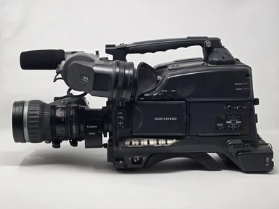 Sony XDCAM PDW-F350 DV Camcorder W/ Canon KH16EX5.7 Lense - Image 1 of 4