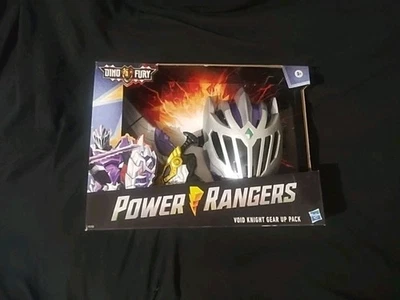 Power Rangers Dino Fury Void Knight Gear Up Pack Máscara y Espada 2022 Foto 1 de 2