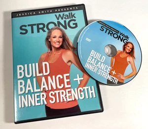 Walk Strong w/Jessica Smith: Build Balance + Inner Strength DVD 3/30 Min Session - Picture 1 of 2