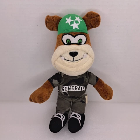 Jackson Generals Minor League Basball Sarge Plush Dog READ Cover