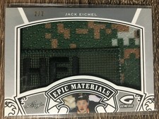 Jack Eichel 2016 LEAF Genesis Epic Materials Patch SP #2/2 C'D EMP-31