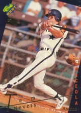 #067 OSCEOLA ASTROS # TOM NEVERS BASEBALL CARD CLASSIC BEST GOLD '93