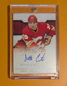 2023-24 UD SP Authentic #RFWA252 Matthew Coronato Retro Future Watch Auto /399 - Bild 1 von 4