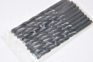 NUEVO 10 Piezas Juego de Taladro Cabeza Giratoria Vástago Recto de Acero de Alta Velocidad Tamaño 7/32"" - Imagen 1 de 2