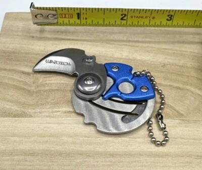 Wartech Mini Folding Keychain Knife HWT234BL - Image 1 of 3