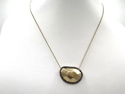 Collar colgante vertical de arena del Sahara House of Harlow 1960 Foto 1 de 4