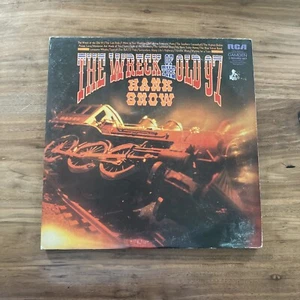 Hank Snow The Wreck of the Old 97 RCA 9009 Record Album Vinyl LP - Imagen 1 de 5