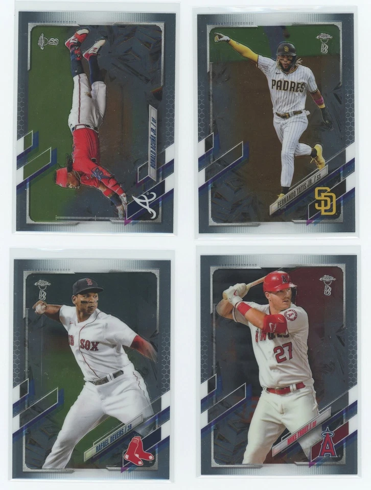 2021 Topps Chrome Baseball BEN BALLER COMPLETE YOUR SET - You Pick BUY 3 GET 1 - Image 1 of 1