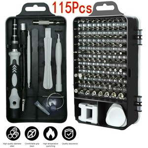 LOT 117PCS Magnetic Screwdriver Bit Set for iPhone/Macbook Tablet Tool Kit Set