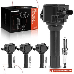 A-Premium 4x Bobina de encendido + 4x Bujía de iridio para Subaru Legacy Forester - Imagen 1 de 10