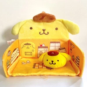 Casa de muñecas Sanrio Pompompurin juguete de peluche miniatura My Room Japón limitado 7 pulgadas x 6 pulgadas - Imagen 1 de 8