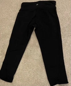 Athleta Leggings Womens XS Extra Small Black Compression Athletic Stretch Capri - Picture 1 of 8