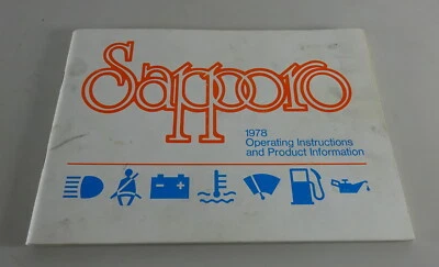 Manuale Dell'Owner / Manuale Plymouth Sapporo Anno 1978 - Immagine 1 di 2