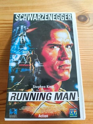¥ VHS: Running Man Arnold Schwarzenegger Stephen King (1 VHS) - Bild 1 von 4
