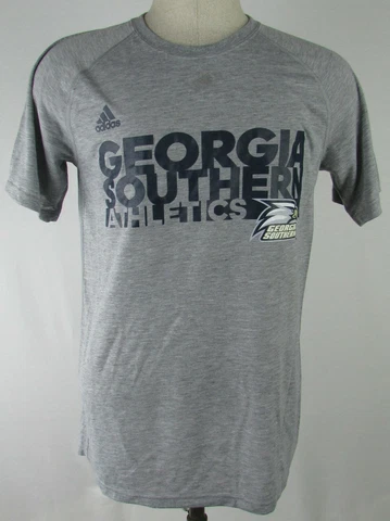 Georgia Southern Eagles NCAA Adidas Men's Gray Short Sleeve T-Shirt Cover