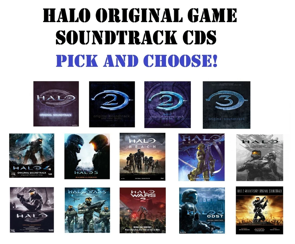 HALO Original Game Soundtrack CDs - Pick and Choose! - Image 1 of 1