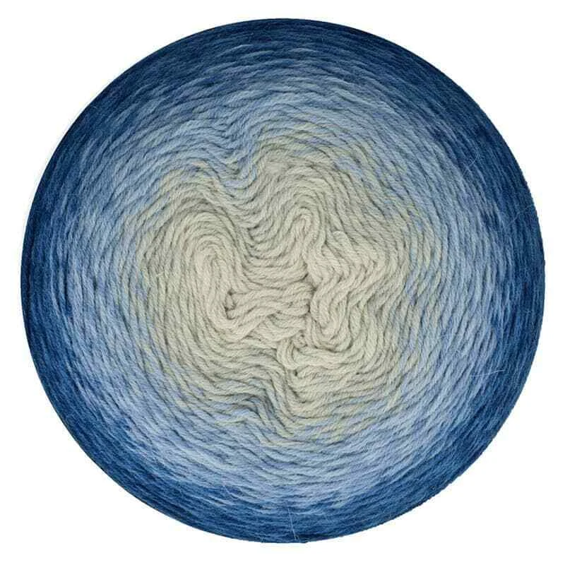 Scheepjes Yarns ::Whirligig #212:: wool alpaca blend Sapphire to Blue - Image 1 of 4