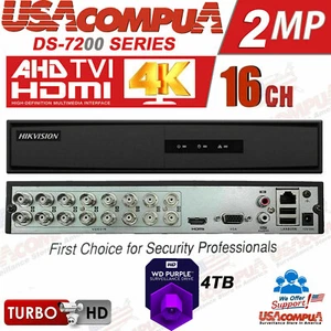 HIKVISION 16 Ch DVR DS-7216HGHI-K1 ( HARD DRIVE OPTIONAL) HD 1080P TurboHD - Picture 1 of 14