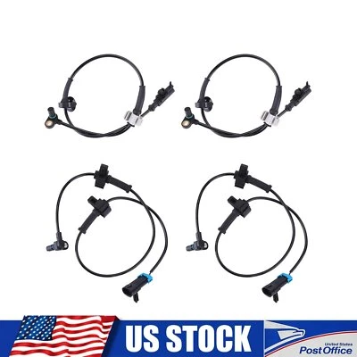 ABS Wheel Speed Sensors For Chevy Silverado 1500 GMC Sierra 1500 2007 2008-2013 - Изображение 1 из 4