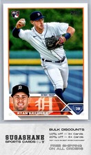 2023 Topps Series 2 356 Ryan Kreidler RC  Tigers  Baseball Card