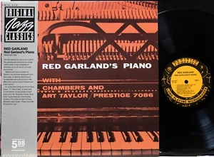 RED GARLAND "RED GARLAND'S PIANO" PRESTIGE OJC LP Vinyl OBI MONO EX/EX - Imagen 1 de 4