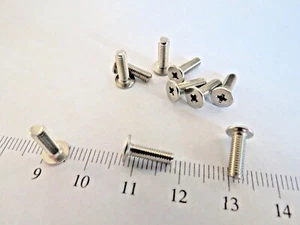 M3x10x6mm Stainless Steel Phillips LONG Laptop 2.5" HDD Hard Drive SSD Screws - Bild 1 von 8