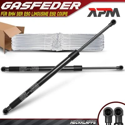 2x Gasfeder Heckklappe Dämpfer 370mm 320N für BMW 3er E90 Limousine E92 Coupe - Bild 1 von 4