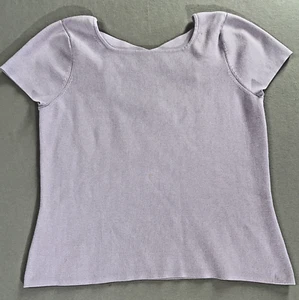 Talbots Petites - PL-Größe, Bluse, Kurzarm, Lavendel (13KM) - Bild 1 von 7