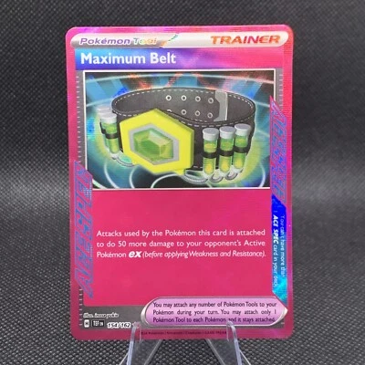 Maximum Belt 154/162 Sv05: Temporal Forces Holo - Image 1 of 2