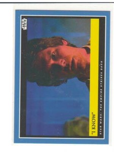 2018-19 Star Wars Galactic Moments Countdown to Episode 9 #33 "I Know"