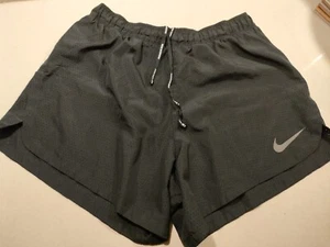 Nike Dri-Fit Running Shorts Womens Black Large VGC - Picture 1 of 4