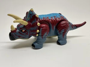 Dinosaurio Trample the Triceratops Fisher Price Mattel Imaginext Walk & Roar 2006 - Imagen 1 de 5