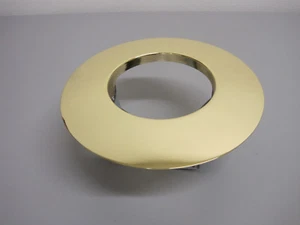 JUNO LIGHTING 6" OPEN FRAME LINE VOLTAGE RECESSED HOUSING TRIM, 120V #: 250-PB - Picture 1 of 6