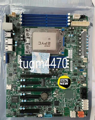 Supermicro h11ssl-i motherboard + amd epyc 7401P processor - Image 1 of 3