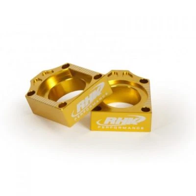 Регуляторы натяжителей цепи блоки золотой оси Yamaha YZ250F 2009 2010 RHK-AB14-G - Изображение 1 из 4